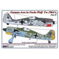 AML C4025 German Aces in Focke Wulf Fw 190A´s,Part II (1:144)