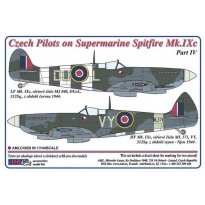AML C4029 Czech pilots on S.Spitfire Mk.IXc, Part IV (1:144)