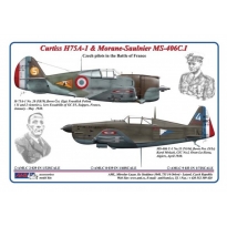 AML C8039 Curtiss H75A-1 & Morane-Saulnier MS-406C.I (1:48)