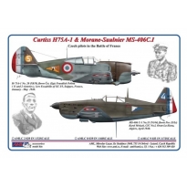 AML C9033 Curtiss H75A-1 & Morane-Saulnier MS-406C.I (1:72)