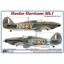 AML C9034 310 th Squadron RAF, Part I / Hawker Hurricane Mk.I – NNoU & NNoV (1:72)