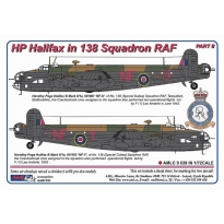 AML C9039 HP Halifax in 138 Squadron RAF / 2 decal versions NFoU + NfoY (1:72)