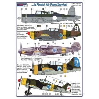 AML D48022 B.Roc,MS 406,Bf 109 G-6,Buffalo,Fokker D.XXI,I-153 (1:48)