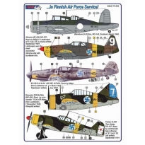 AML D72022 B.Roc,MS 406,Bf 109 G-6,Buffalo,Fokker D.XXI,I-153 (1:72)