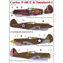 AML D72045 Curtiss P-40CU & Tomahawk I (1:72)