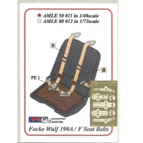 AML E50011 Seatbelts Fw 190A/F (1:48)