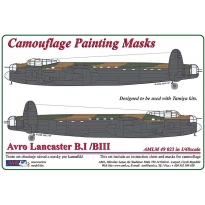 AML M49023 Avro Lancaster B.I / B.III - Camouflage Painting Masks (1:48)