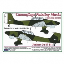 Junkers Ju 87B-1 - Camouflage Painting Masks (1:48)