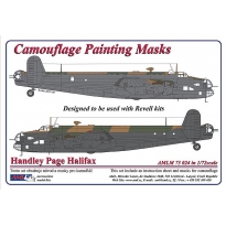 AML M73024 Handley Page Halifax Mk.II - Camouflage Painting Masks (1:72)