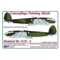 AML M73027 Heinkel He 111P-2 - Camouflage Painting Masks (1:72)