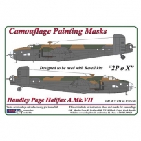 AML M73034 Handley Page Halifax A.Mk.VII  “2PoX“, Camouflage Painting Masks (1:72)
