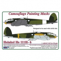 AML M73037 Heinkel He 111H-6, Camouflage Painting Masks (1:72)