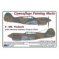 AML M73038 Curtiss P-40K of the American  Volunteer Group in China WWII (1:72)