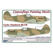 Curtiss Tomahawk Mk.IIB - Camouflage Painting Masks (1:72)