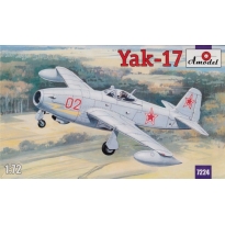 Amodel 07224 Yak-17 - Limited edition (1:72)