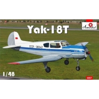 Amodel 4807 Yak-18T Blue Aeroflot (1:48)