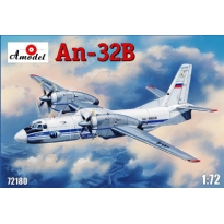 Amodel 72180 An-32B (1:72)