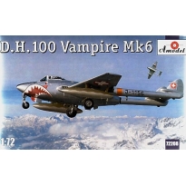 Amodel 72208 D.H.100 Vampire Mk.6 (1:72)
