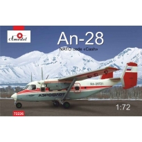 Amodel 72226 Antonov An-28 NATO code "Cash" Aeroflot (1:72)