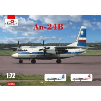 Amodel 72253 An-24B LOT & Interflug (1:72)