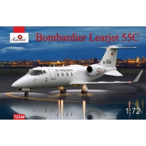 Amodel 72348 Bombardier Learjet-55C (1:72)