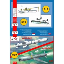 Amodel 72375 AGM-84E & AGM-84H (1:72)