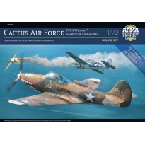 Arma Hobby 70049 Cactus Air Force Deluxe Set – F4F-4 Wildcat® and P-400/P-39D Airacobra over Guadalcanal (1:72)