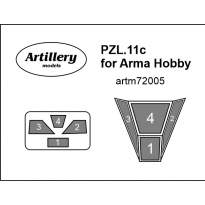 PZL.11c for Arma Hobby: Maska (1:72)