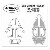 Sea Venom FAW.21 for Dragon: Maska (1:72)