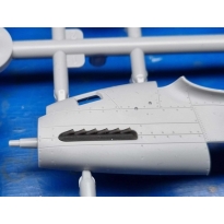 ASK A72018 P-51B/C Mustang - Exhausts detail set for Arma Hobby (1:72)
