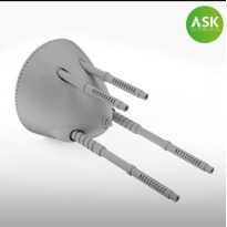 ASK A72050 Westland Whirlwind Mk.I correct nose with Hispano Mk.I barrels - 3D print for Special Hobby (1:72)