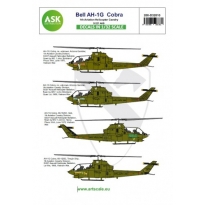 ASK D32010 Bell AH-1G Cobra 1th Aviation Helicopter Cavalry D/227 AHB (1:32)
