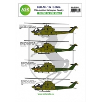 ASK D32012 Bell AH-1G Cobra 11th Aviation Helicopter Cavalry (1:32)