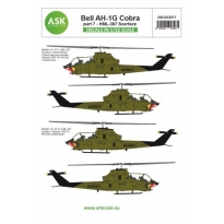 ASK D32017 Bell AH-1G Cobra part 7 - HML367 Scarface (1:32)