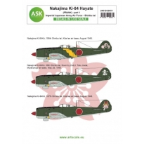 ASK D32051 Nakajima Ki-84 Hayate (Frank) part 1 - Imperial Japanese Army Air Force - Shinbu tai (1:32)