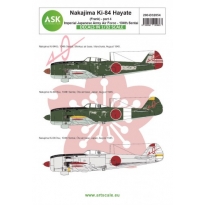 ASK D32054 Nakajima Ki-84 Hayate (Frank) part 4 - Imperial Japanese Army Air Force 104th Sentai (1:32)