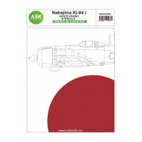 ASK D32060 Nakajima Ki-84 Hayate (Frank) - STENCILS - Imperial Japanese Army Air Force (1:32)