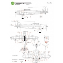 ASK D32061 Aichi D3A1 VAL - STENCILS - Imperial Japanese Army Air Service (1:32)