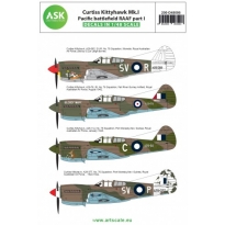 ASK D48006 Curtiss Kittyhawk Mk.I Pacific battlefield RAAF part I (1:48)