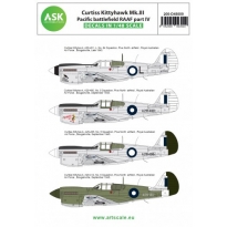 ASK D48009 Curtiss Kittyhawk Mk.III Pacific battlefield RAAF part IV (1:48)