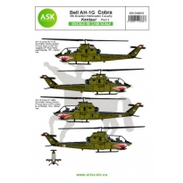 ASK D48016 Bell AH-1G Cobra "Kentaur" 3th Aviation helicopter cavalry part 1 (1:48)