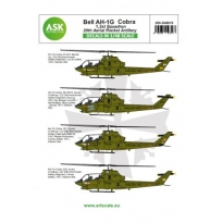 ASK D48018 Bell AH-1G Cobra 20th Aerial Rocket artilery part 1 (1:48)