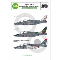 ASK D48023 Alpha Jet E Belgian AF and Armeé de l´Air (1:48)
