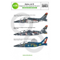 ASK D48024 Alpha Jet E Belgian Air Force and Armeé de l´Air part 2 (1:48)