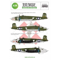 ASK D48043 B-25J Mitchell part 7 - US Dogface Squadron, "Yahoudi", Mediterranean area (1:48)