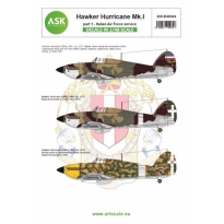 ASK D48044 Hawker Hurricane Mk.I part 1 - Italian / Jugoslavian AF (1:48)