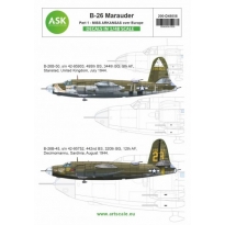 ASK D48058 B-26B Marauder part 1 - Over Europe: Wine, Women and Song and Hard To Get (1:48)