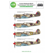 ASK D72005 Curtiss Kittyhawk Mk.III "Desert Harassers" North Africa / Italy 1942-1944 part II (1:72)