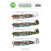 ASK D72006 Curtiss Kittyhawk MK.I Pacific battlefield RAAF 1942-1944 part I (1:72)