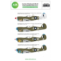 ASK D72007 Curtiss Kittyhawk Mk.IV Pacific battlefield RAAF part II (1:72)